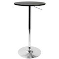 Lumisource Adjustable Bar Table in Black BT-ADJ23TW BK